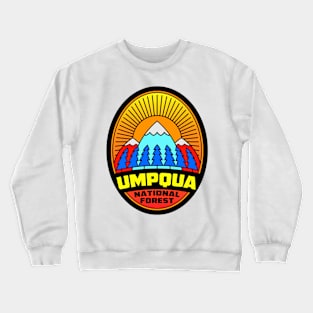 Umpqua National Forest Oregon Crewneck Sweatshirt